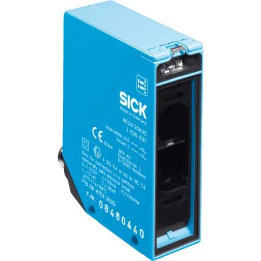 SICK Retroreflective Photoelectric Sensor, Block Sensor, 22 m Detection Range - WL24-2X430 product image