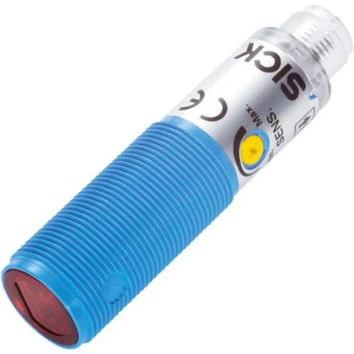 SICK Retroreflective Photoelectric Sensor, Barrel Sensor, 7 m Detection Range - VL180-2P32436 product image