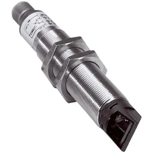 SICK Retroreflective Photoelectric Sensor, Barrel Sensor, 35 m Detection Range - VL18L-3P344 product image