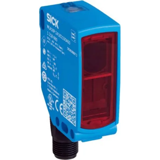 SICK Polarised Retro Reflection Photoelectric Sensor, Block Sensor, 10 m Detection Range - WLA16P-24161100A00Z product image