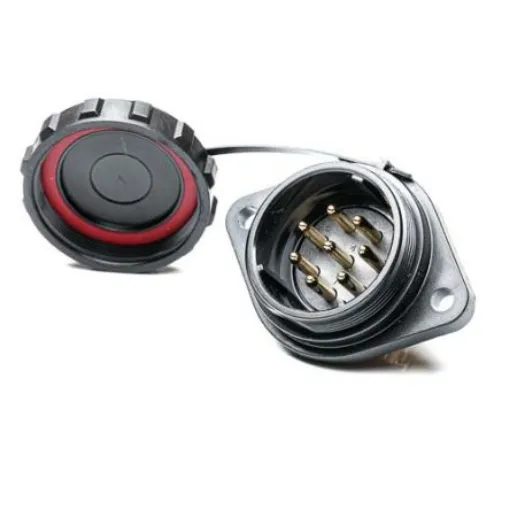 RS PRO Circular Connector, 8 Contacts, Flange Mount, Socket, Male, IP68 - 2065238 product image