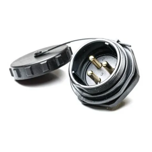 RS PRO Circular Connector, 3 Contacts, Rear Mount, Socket, Male, IP68 - 2070761 product image