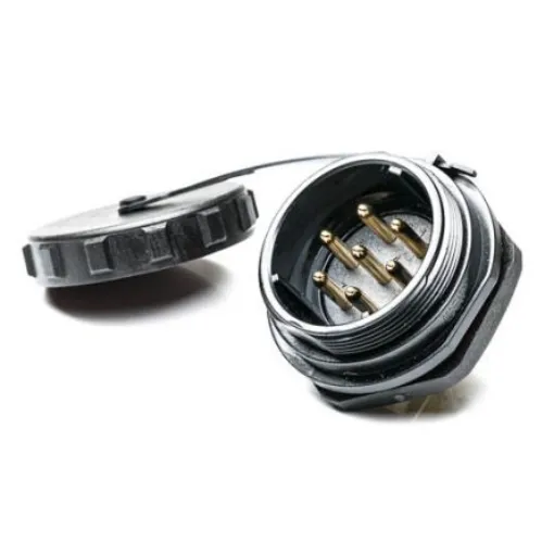 RS PRO Circular Connector, 7 Contacts, Rear Mount, Socket, Male, IP68 - 2070766 product image