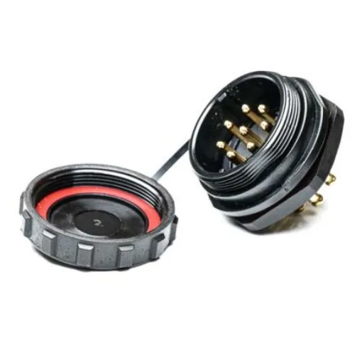 RS PRO Circular Connector, 8 Contacts, Rear Mount, Socket, Male, IP68 - 2070768 product image
