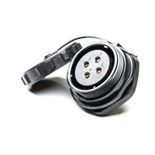 RS PRO Circular Connector, 4 Contacts, Rear Mount, Socket, Female, IP68 - 2070783 product image