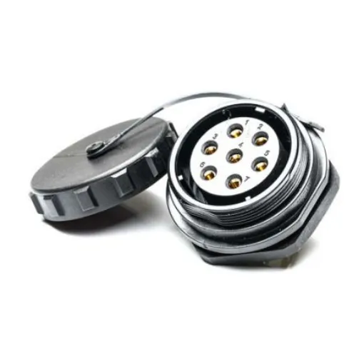 RS PRO Circular Connector, 7 Contacts, Rear Mount, Socket, Female, IP68 - 2070784 product image