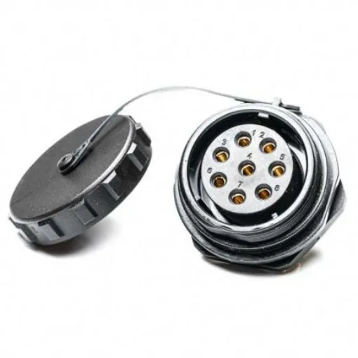 RS PRO Circular Connector, 8 Contacts, Rear Mount, Socket, Female, IP68 - 2070787 product image