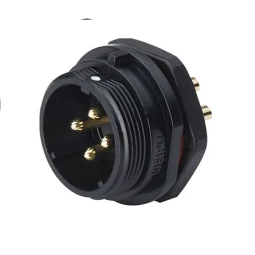 RS PRO Circular Connector, 4 Contacts, Front Mount, Socket, Male, IP68 - 2072217 product image