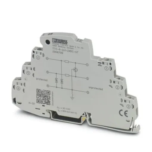 Phoenix Contact Surge Protector, DIN Rail Mount - 2906799 product image
