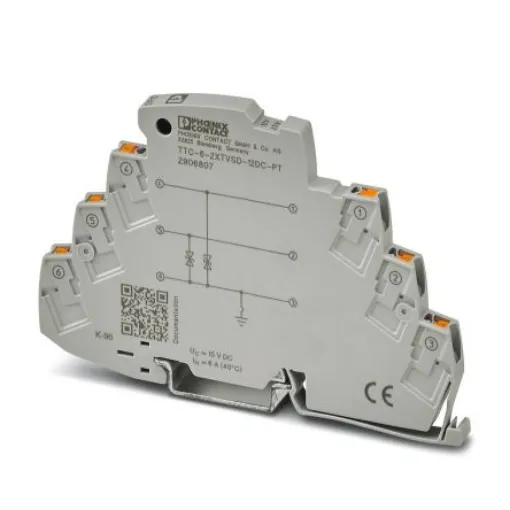 Phoenix Contact Surge Protector, DIN Rail Mount - 2906807 product image