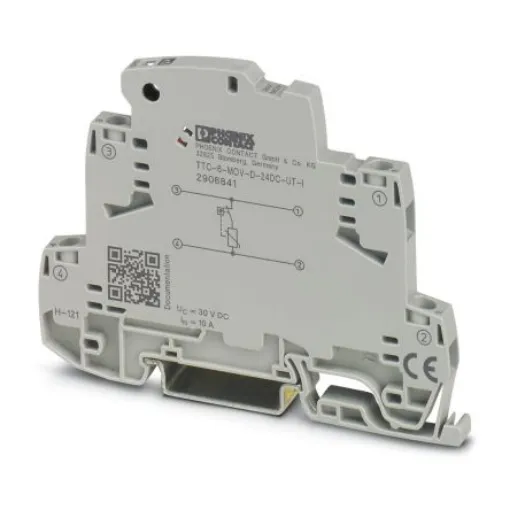 Phoenix Contact Surge Protector, DIN Rail Mount - 2906841 product image