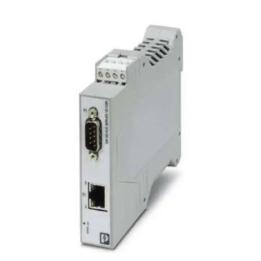 Phoenix Contact Serial Device Server, 1 Ethernet Port, 1 Serial Port, RS232, RS422, RS485 Interface - 2702764 product image
