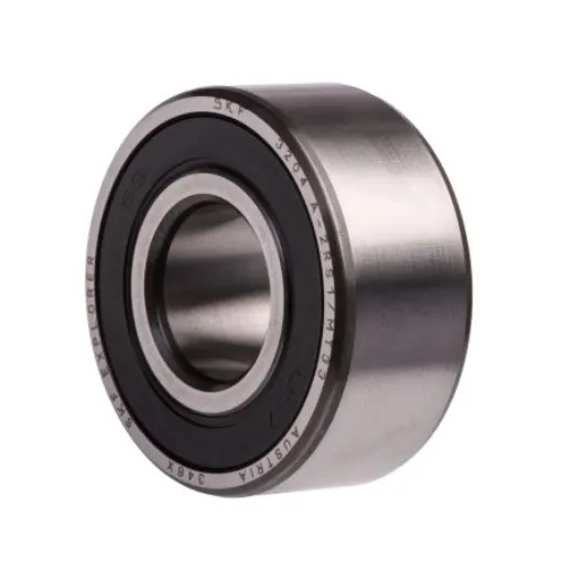 SKF 3204 A-2RS1/MT33 Double Row Angular Contact Ball Bearing- Both Sides Sealed 20mm I.D, 47mm O.D product image