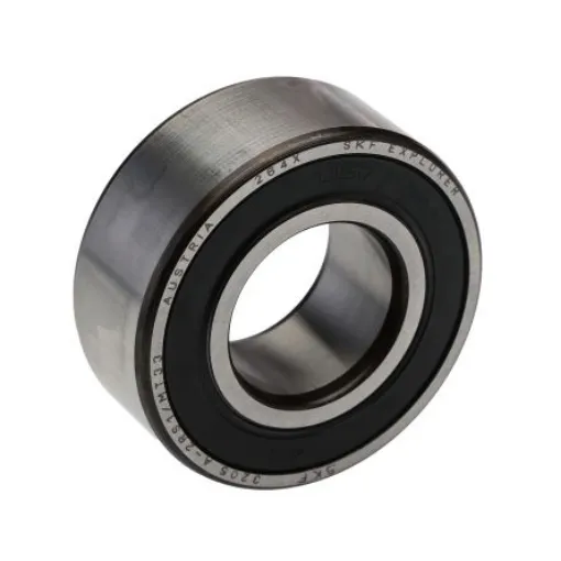 SKF 3205 A-2RS1/MT33 Double Row Angular Contact Ball Bearing- Both Sides Sealed 25mm I.D, 52mm O.D product image