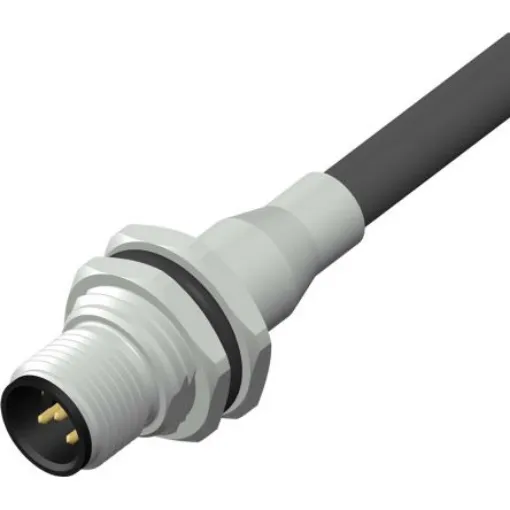 RS PRO Circular Connector, 5 Contacts, Rear Mount, M12 Connector, Plug, Male, IP67 - 2080596 product image