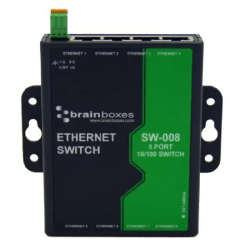 Brainboxes Ethernet Switch - SW-008 product image
