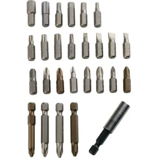 SAM Box Of Screw Bits And Accessories 27 Pieces - E-112-J29 product image