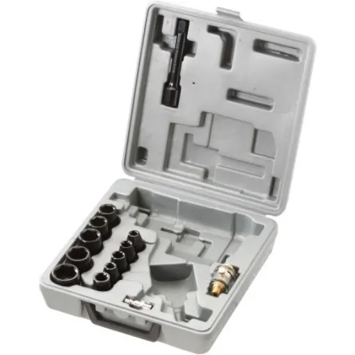 SAM 9 mm, 10 mm, 11 mm, 13 mm, 14 mm, 17 mm, 19 mm, 22 mm, 24 mm, 27 mm, 1/2 in Drive Impact Socket - 1100-90 product image