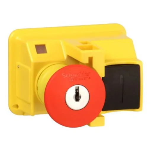 Schneider Electric GV2 Series Red Key Release Push Button Head, 40mm Cutout - GV2K021 product image