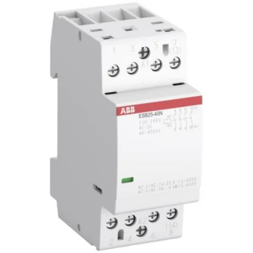 ABB ESB25-04N-03 ESB Contactor, 48 V Coil, 4-Pole, 25 A, 17.3 kW, 4NC, 400 V ac - 1SAE231111R0304 product image