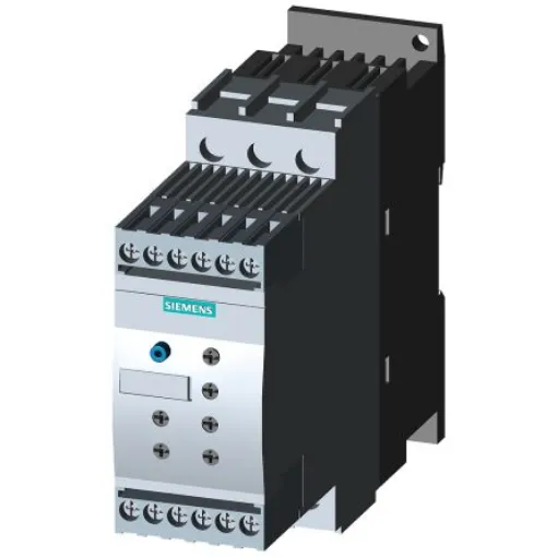 Siemens SIRIUS 3RW Soft Starter, 7.5 kW, 480 V ac, 3 Phase, IP20 - 3RW4024-1BB05 product image