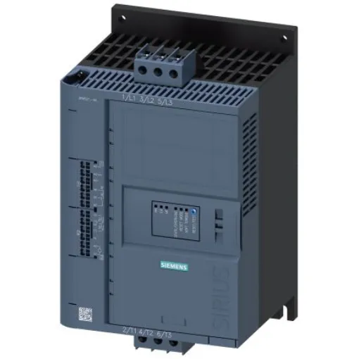 Siemens SIRIUS 3RW Soft Starter, 7.5 kW, 480 V ac, 3 Phase, IP20 - 3RW5215-3AC04 product image