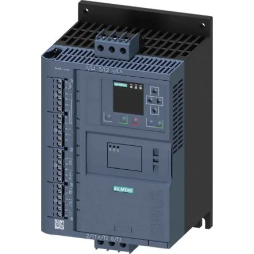 Siemens SIRIUS 3RW Motor Starter, 7.5 kW, 600 V ac, 3 Phase - 3RW5513-1HA15 product image