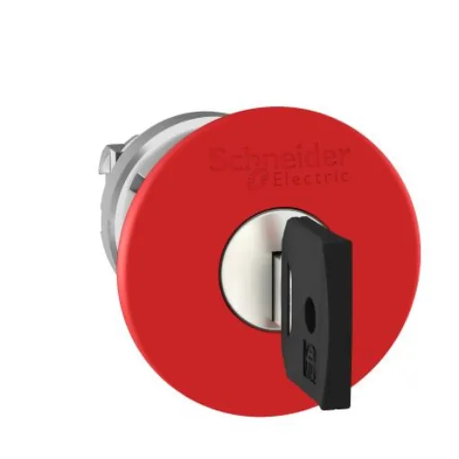 Schneider Electric ZB4 Series, Key Release, Emergency Stop Push Button Head - ZB4BS94410 product image
