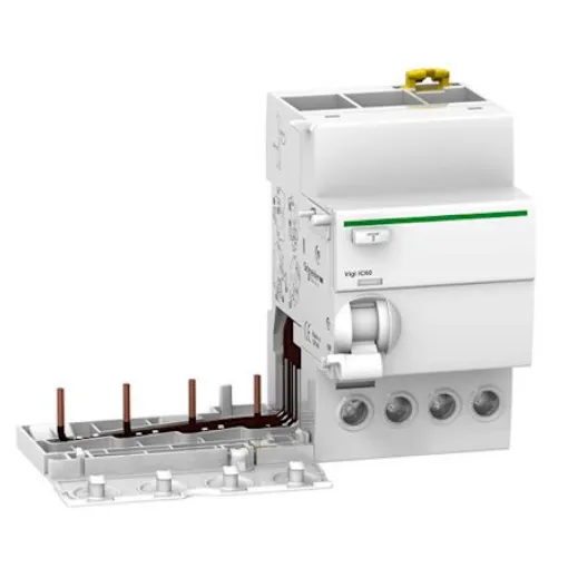 Schneider Electric A9V RCD, 25A, 4 Pole, 100mA, Type A, 230-415V ac - A9V22425 product image