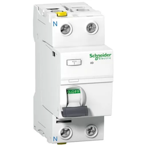 Schneider Electric A9Z RCCB, 25A, 2 Pole, 30mA, Type A-SI, 220-240V ac - A9Z31225 product image