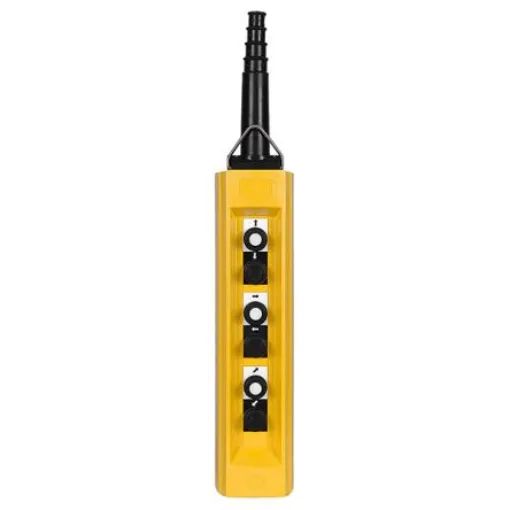 Schneider Electric Snap Action Push Button Control Station - SPST, SPST, Glass Reinforced Polyester, 6 Cutouts, Black, - XACB691 product image