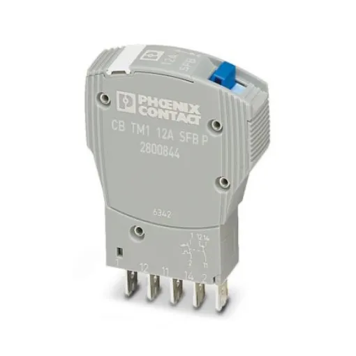 Phoenix Contact Thermomagnetic Device Circuit Breaker Thermal Circuit Breaker - CB  Single Pole 50V dc Voltage Rating, - 2800844 product image