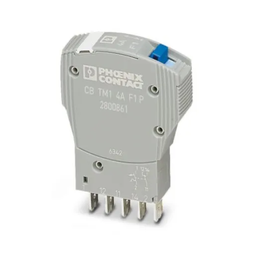 Phoenix Contact Thermomagnetic Device Circuit Breaker Thermal Circuit Breaker - CB  Single Pole 50V dc Voltage Rating, - 2800861 product image