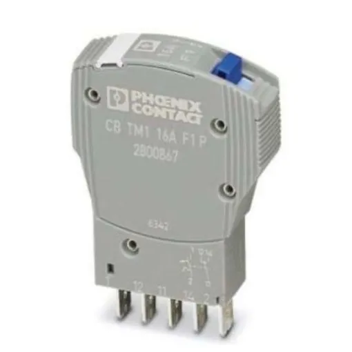 Phoenix Contact Thermomagnetic Device Circuit Breaker Thermal Circuit Breaker - CB Single Pole 50V dc Voltage Rating, - 2800867 product image