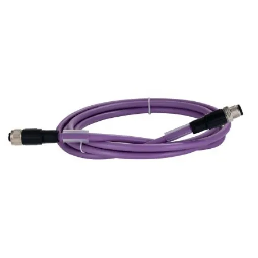 Phoenix Contact Straight Male 5 way M12 to Straight Female 5 way M12 Bus Cable, 2m - 1507557 product image