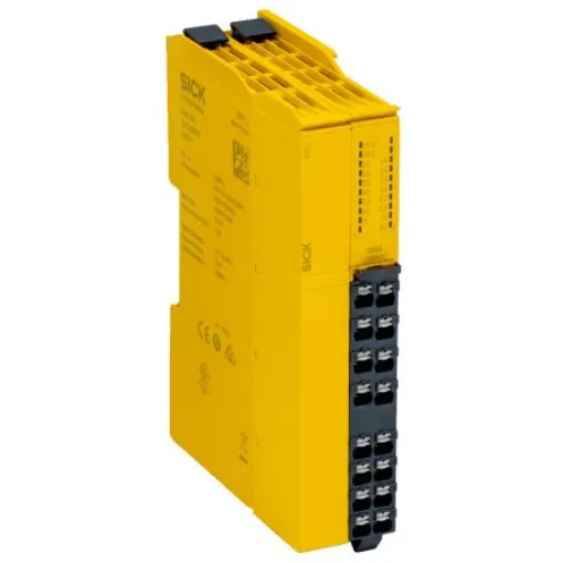 SICK ReLy RLY3 Emergency Stop Safety Relay, 24V dc, Dual-Channel, 4 Safety Contacts - RLY3-OSSD400 product image