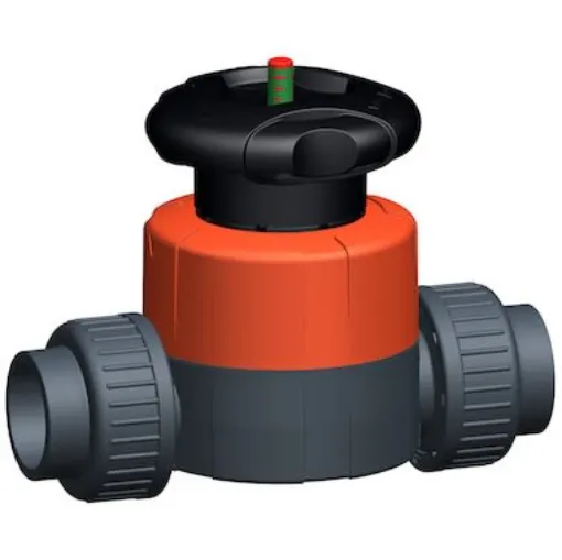 Georg Fischer PVC-U 10bar Diaphragm Valve, 161514517 product image