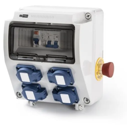 RS PRO Blue Industrial Power Socket, Rated At 16A, 230 V - 2144280 product image