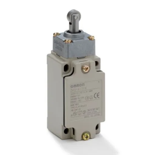 Omron Roller Plunger Limit Switch, 1NC/1NO, IP67, Metal Housing - D4B-2171N product image
