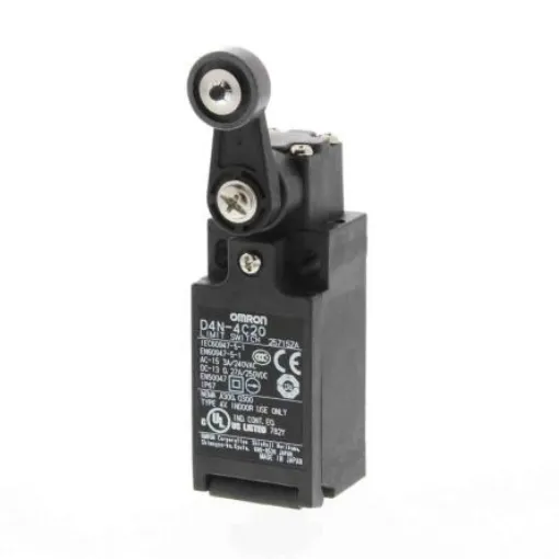 Omron Roller Plunger Limit Switch, 1NC/1NO, IP67 - D4N-8A32 product image