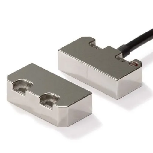 Omron F3S Series Hall Coded Non-Contact Safety Switch, Stainless Steel Housing, 2NC, 2m Cable - F3S-TGR-NSMC-20-02 product image