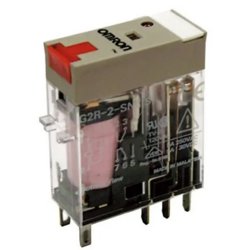 Omron Plug In Non-Latching Relay, 230V ac Coil, 5A Switching Current, DPDT - G2R-2-SNI-AP3 AC230(S) product image