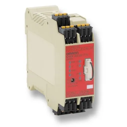 Omron Advanced Unit G9SX Time Delay Safety Relay, 24V dc, Single/Dual-Channel, 3 Safety Contacts - G9SX-AD322-T15-RC DC24 product image