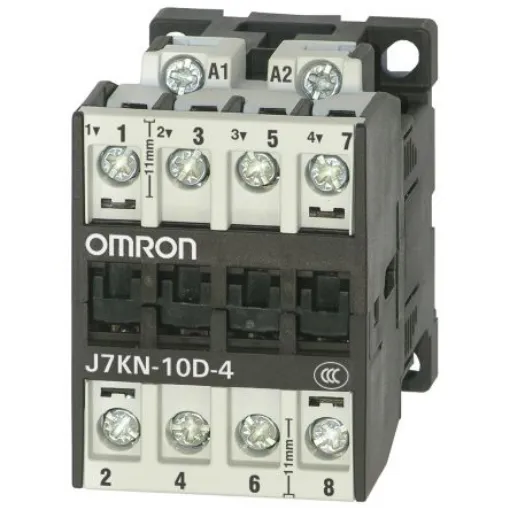 Omron J7KN Series Contactor, 230 V ac Coil, 4-Pole, 25 A, 4 kW - J7KN-10D-4 230 product image