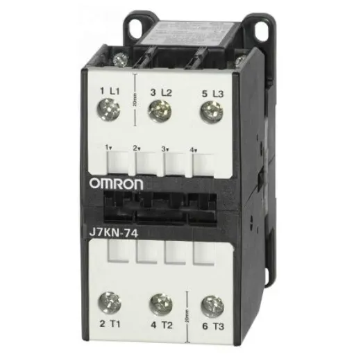 Omron J7KN Series Contactor, 230 V ac Coil, 3-Pole, 74 A, 37 kW - J7KN-74 230 product image
