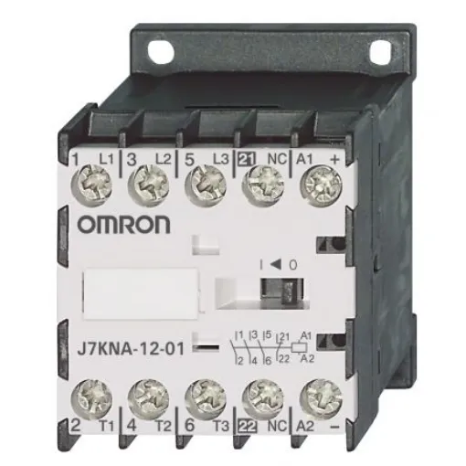Omron J7KNA Series Contactor, 24 V Coil, 3-Pole, 12 A, 5.5 kW, 1NC - J7KNA-12-01 24D product image