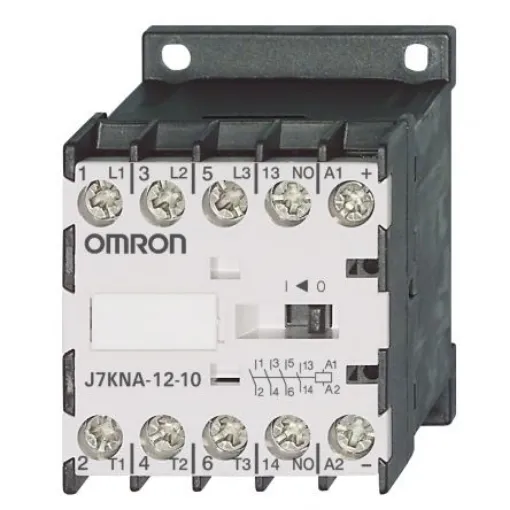 Omron J7KNA Series Contactor, 230 V ac Coil, 3-Pole, 12 A, 5.5 kW, 1NO - J7KNA-12-10 230 product image