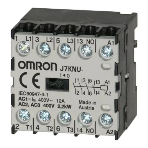 Omron J7KNU Series Contactor, 60 V Coil, 3-Pole, 40 A, 2.2 kW, 1NC - J7KNU-05-01 48D product image