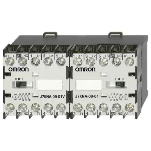 Omron J7KNA Contactor, 230 VAC Coil, 3-Pole, 9 A, 4 kW, 3NO - J7KNA-09-01R 24VS product image