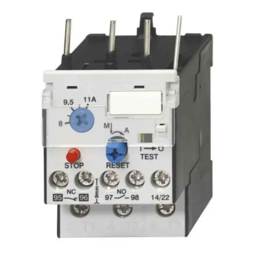 Omron Overload Relay, 2.7-4 A F.L.C, 4 A Contact Rating, 15 kW, 24 Vdc, 3P - J7TKN-B-4 product image